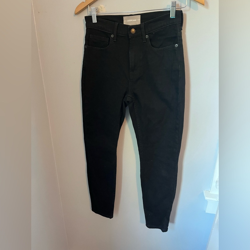 Everlane‎ Women's casual Ankle Jeans in Black, high Rise